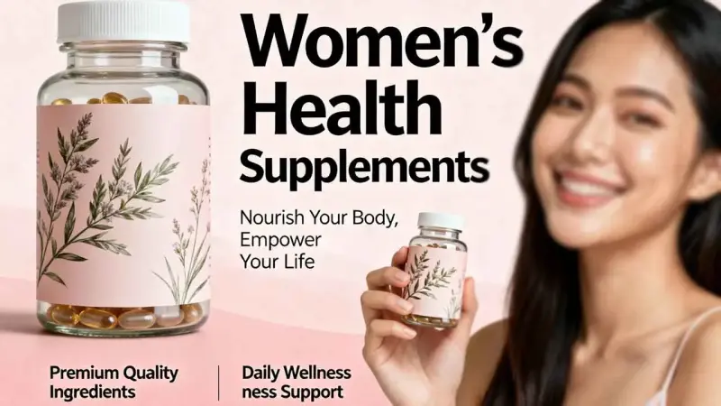 Women's Health Supplements: Formulation Trends and Market Opportunities for Targeted Nutrition