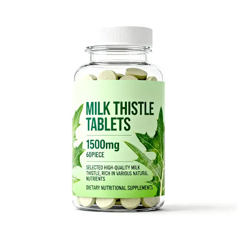 OEM Milk Thistle Tablets Custom Private Label | Liver Health & Detox Support