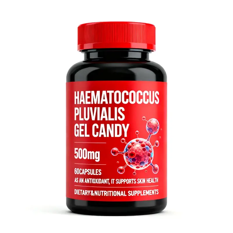 OEM Haematococcus Pluvialis Capsules Custom Private Label | Antioxidant & Skin Protection