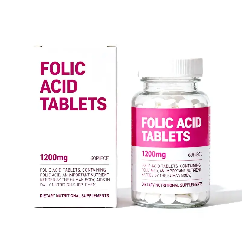 OEM Folic Acid Tablets Custom Private Label | Prenatal Support & Cellular Health