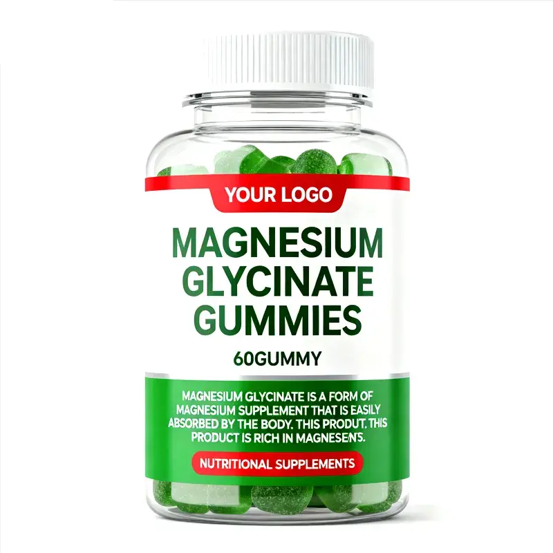 OEM Magnesium Glycinate Gummies Custom Private Label | Sleep Support & Muscle Relaxation