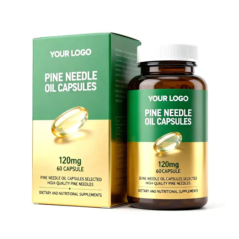 OEM Pine Needle Oil Capsules Custom Private Label | Respiratory & Immune Support