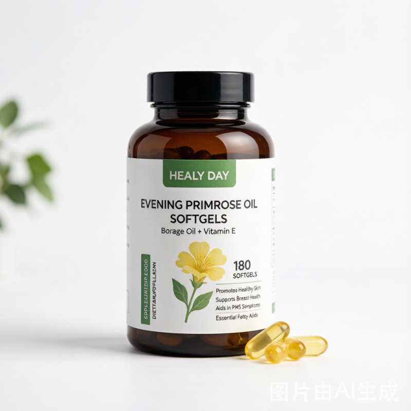 OEM Evening Primrose Oil Softgels Private Label Bulk | Women's Health & Hormonal Balance